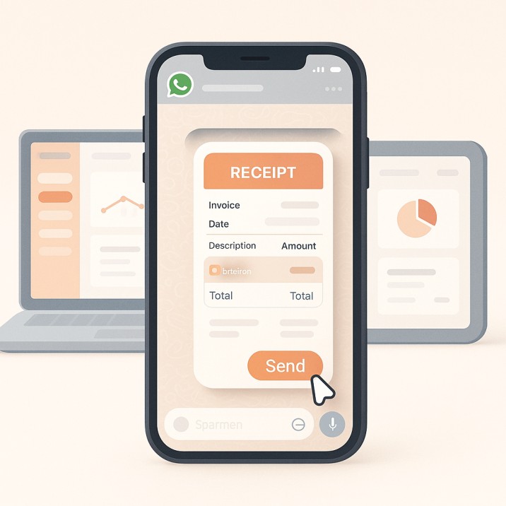 WhatsApp Receipt Sharing